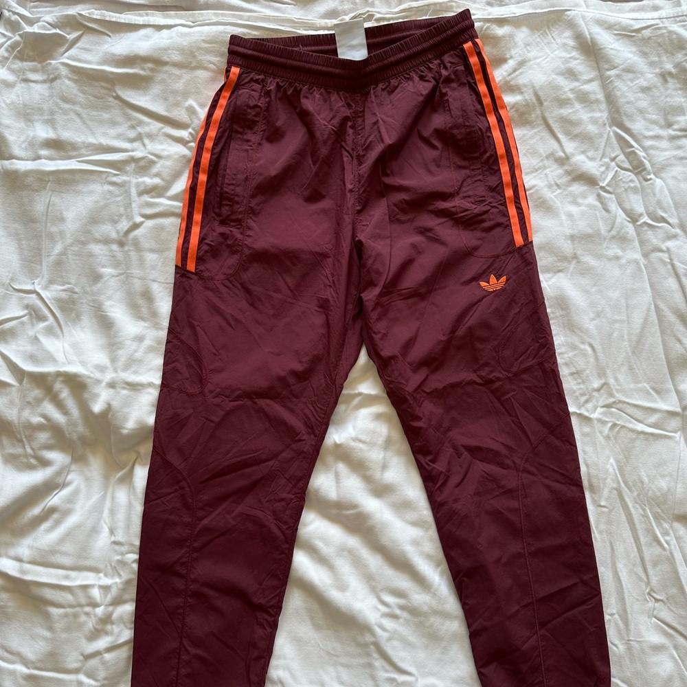 Adidas Originals Flamestrk Maroon/orange Pants